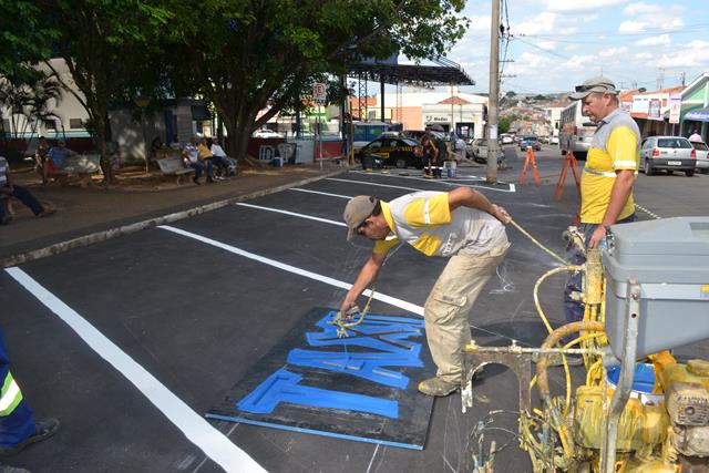 Capivari:Rodoviária recebe pinturas de solo na etapa final das obras