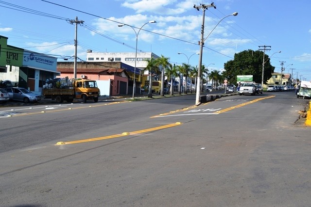 Capivari:Entrada da Vila Cardoso recebe pintura de solo e sinalização