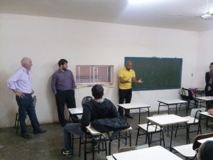 Rafard:Prefeito e vice de Rafard prestigiam início de cursos de capacitação profissional